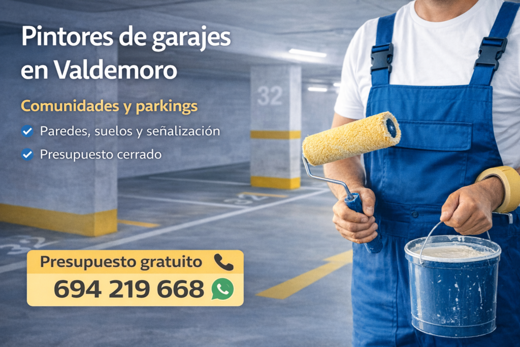 pintores de garajesen valdemoro