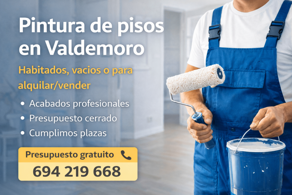 pintura de pisos en valdemoro